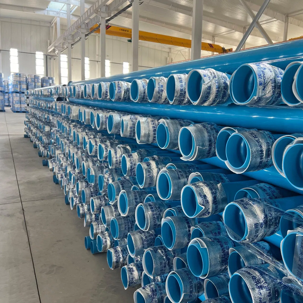 Прочная синяя водопроводная труба 6 метров