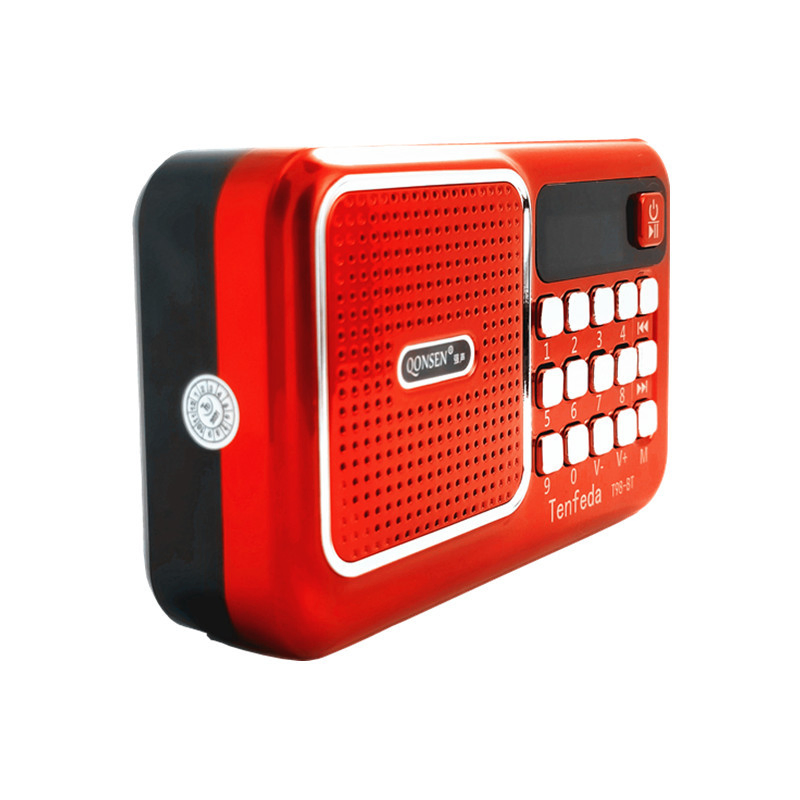 Портативная колонка-радио с фонариком и Power Bank