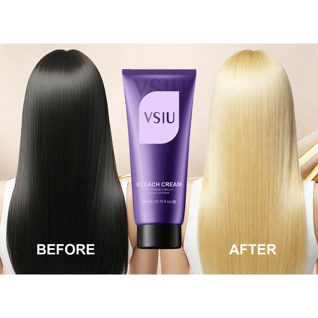 Best Price Ammonia-Free Hair Bleach Free Samples Hair Bleached Uniform Color Evenly Platinum Lightening Cream Powder