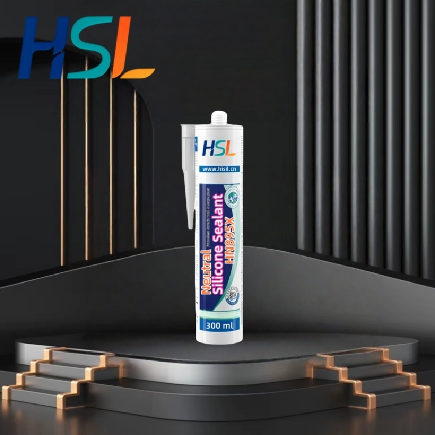 Gray Silicone for Sealing RTV Weatherproof Glass Silicone Sealant for Cement with Colloidal Nano Silica for Roof Seal, Luminum, Ultra Clear Silicone Glazing