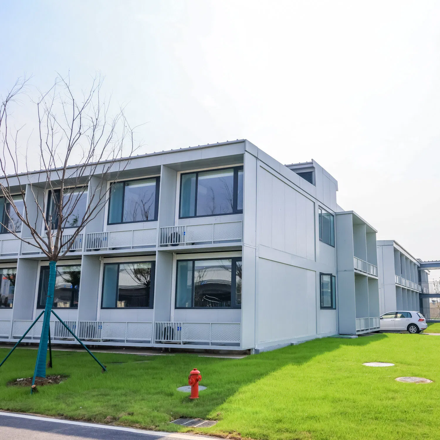 Affordable Sandwich Panel Container Labor Camp Prefab House Site Office Container in Construction Supplier Container Office Prefab House