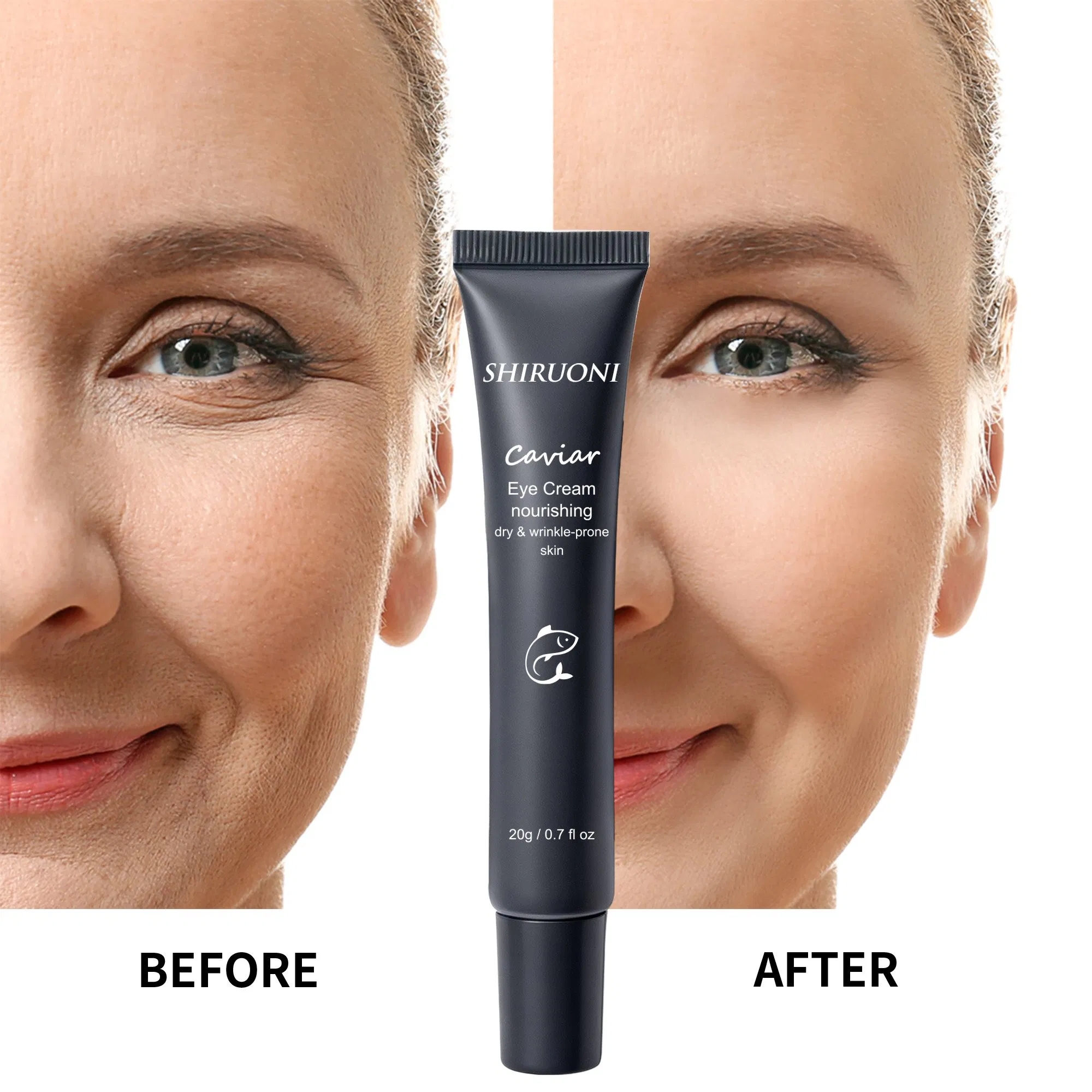 Wholesale Nourishing Moisturizing Lifting Firming Anti-Aging Caviar Eye Cream for Skin Care