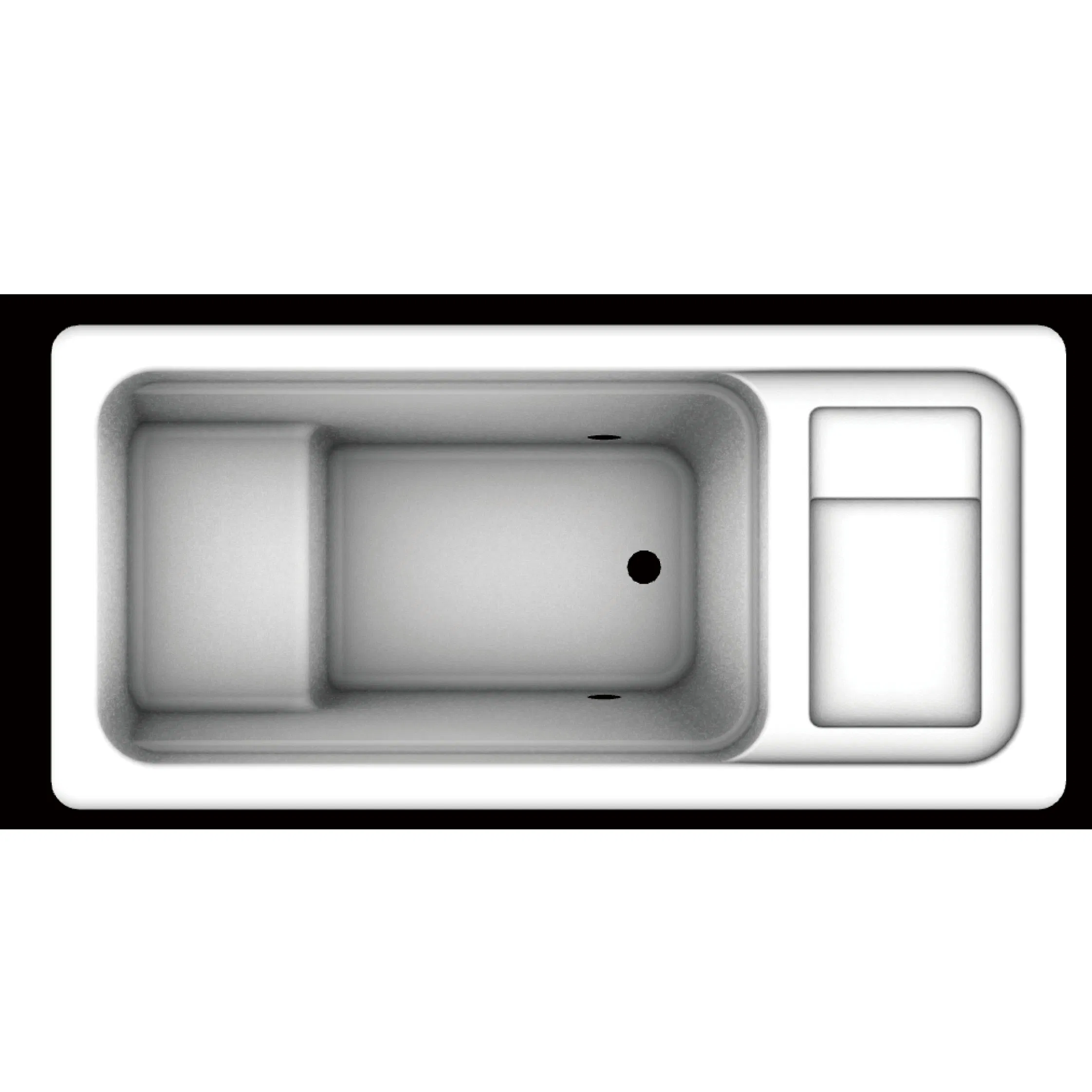 Встраиваемая акриловая ледяная ванна SPA для спортсменов и салонов