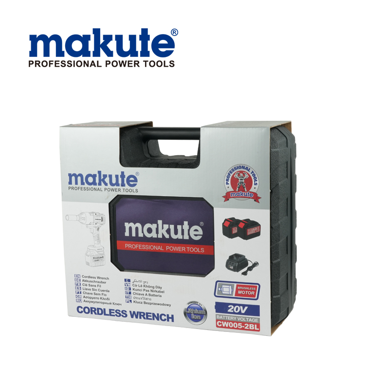 Аккумуляторный гайковерт Makute 20В, 1700 Н·м