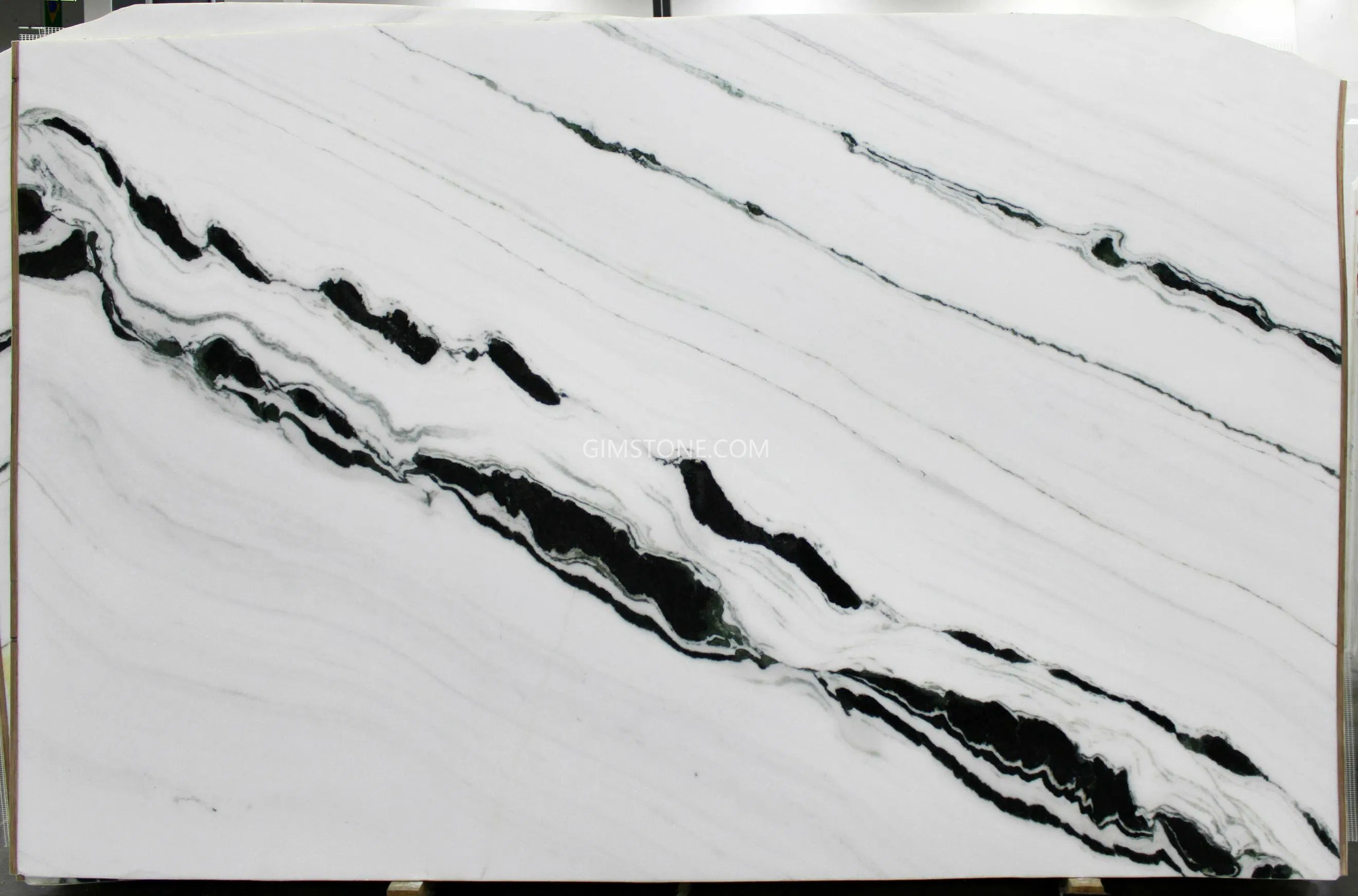 Luxury White Marble Panda White Marble for Wall Panel/ Floor Tile/ Countertop/ Vanity Top/Fireplace/Composite Panel/Tread