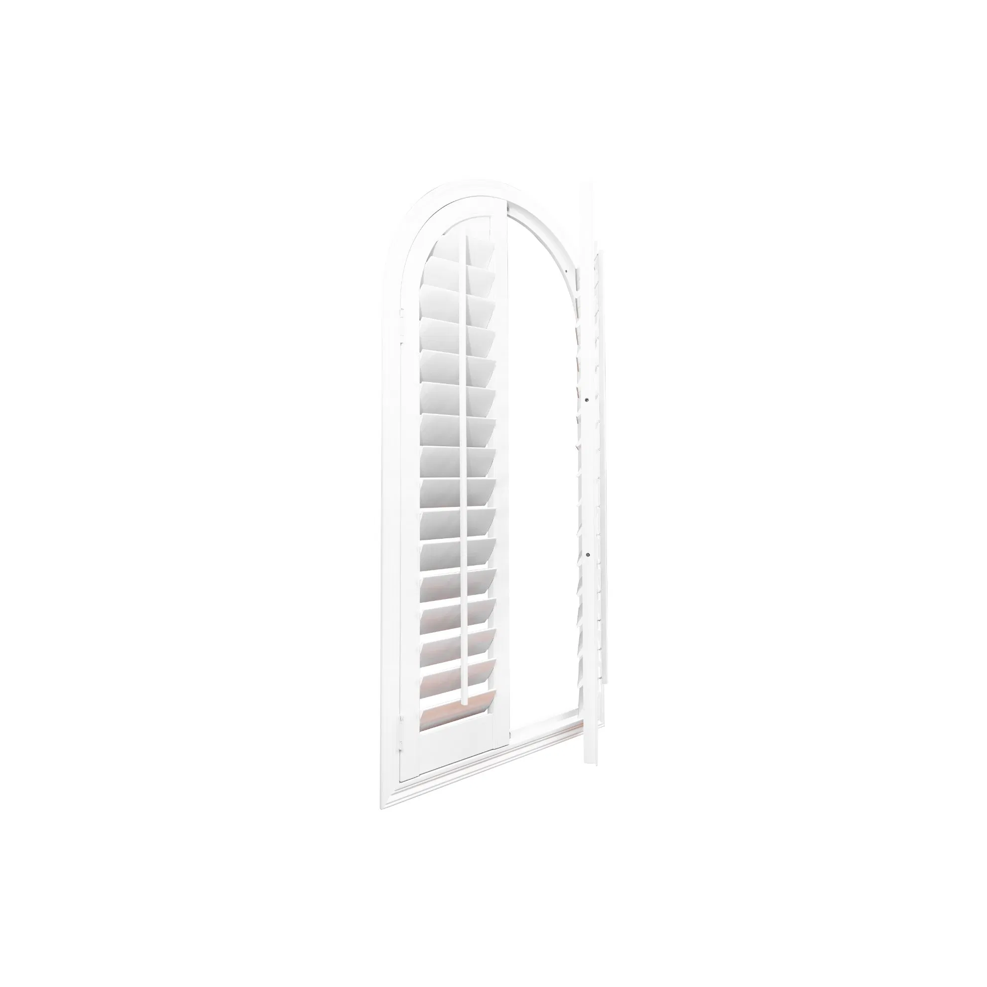 Wooden Plantation Shutters Arch Shaped Shutters