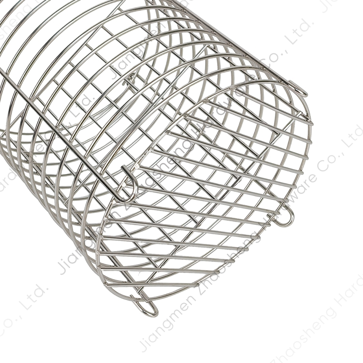 Stainless Steel Hot Dog Steamer Basket Stovetop Deep Fryer Stock Pot Basket