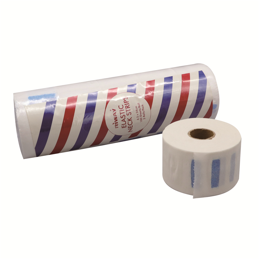 Disposable Neck Ruffles Barber Neck Strips Paper for Barber Accessories Hair Cut Barber Salon
