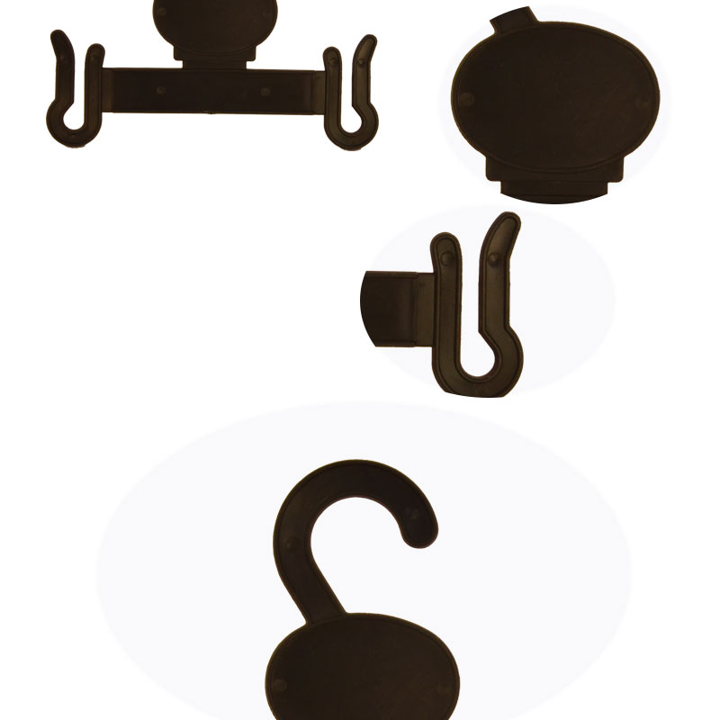 Flat Durable Plastic Custom Velvet Slippers Hanger for Shoes Display