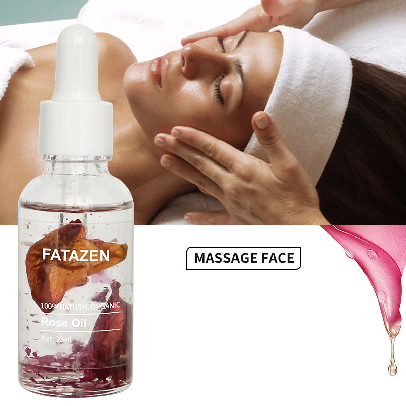 Hot Selling Skin Care Products Rose Massage for SPA OEM ODM Hair Care Serum Hydrating Anti-Aging Rose Oil for Body Care