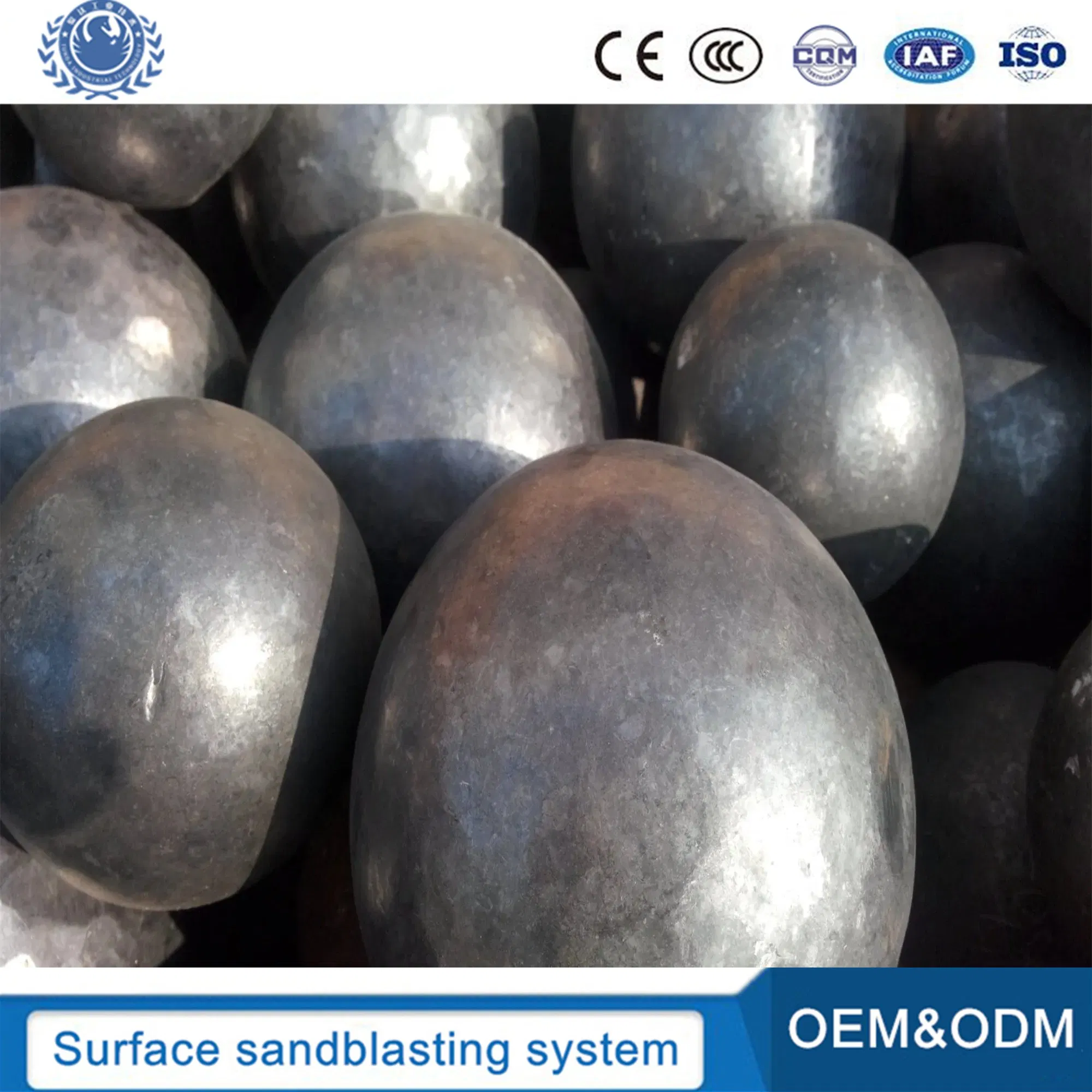 Good Reputation High Hardness B2 Forged Steel Ball for Ball Mill