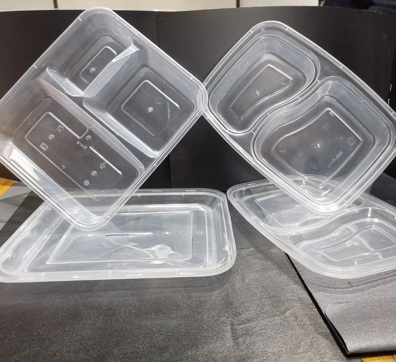 Sunyo Microwavable Plastic PP Lunch Food Box Bento Box