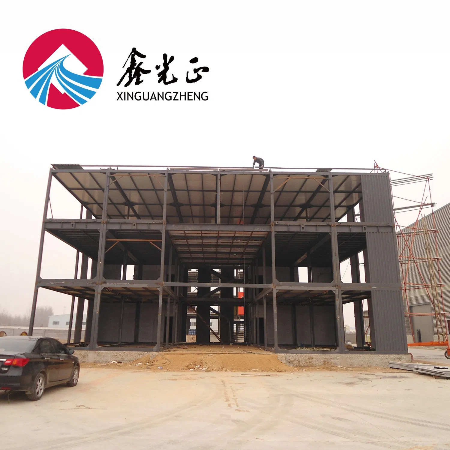 Simple Design Painted Structure Steel Warehouse Prefabricated House Factory Prefabrication Prefab Steel Shop