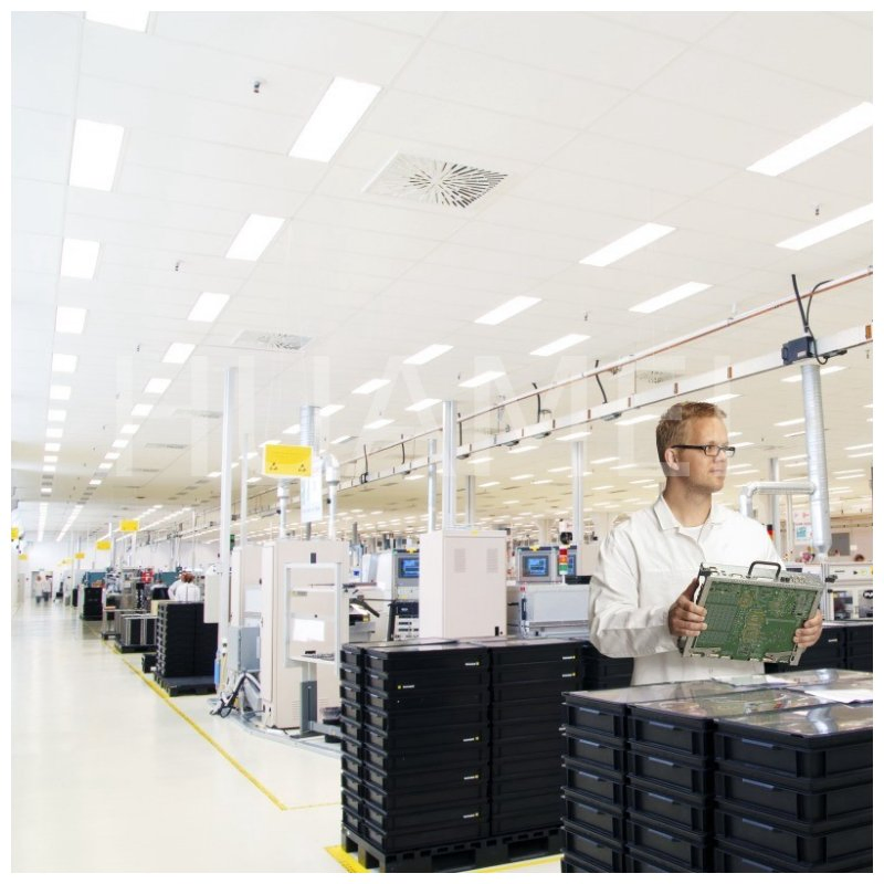 Acoustic Fiberglass Ceiling Tiles Square / Tegular Edge for Hospital White Spray