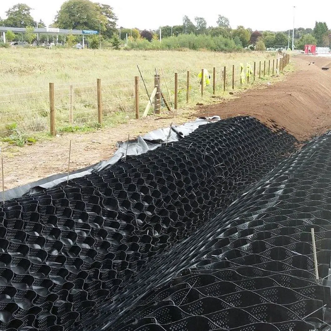 Plastic Gravel Grid /Paver/HDPE Geocell for Paving Road Construction