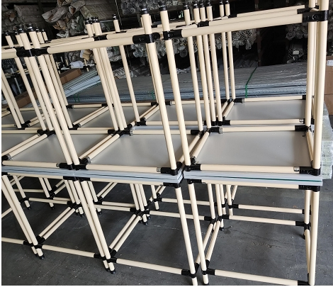 Lean Tube Connector for Rack System