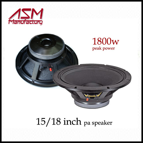1600 Watts RMS 15" /18" High Power PA Woofer Speaker 3