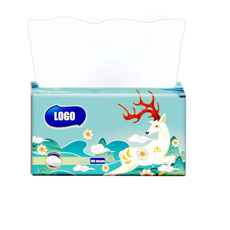 Ultra Soft 100% Virgin Wood Pulp Factory Wholesales OEM ODM Facial Tissue