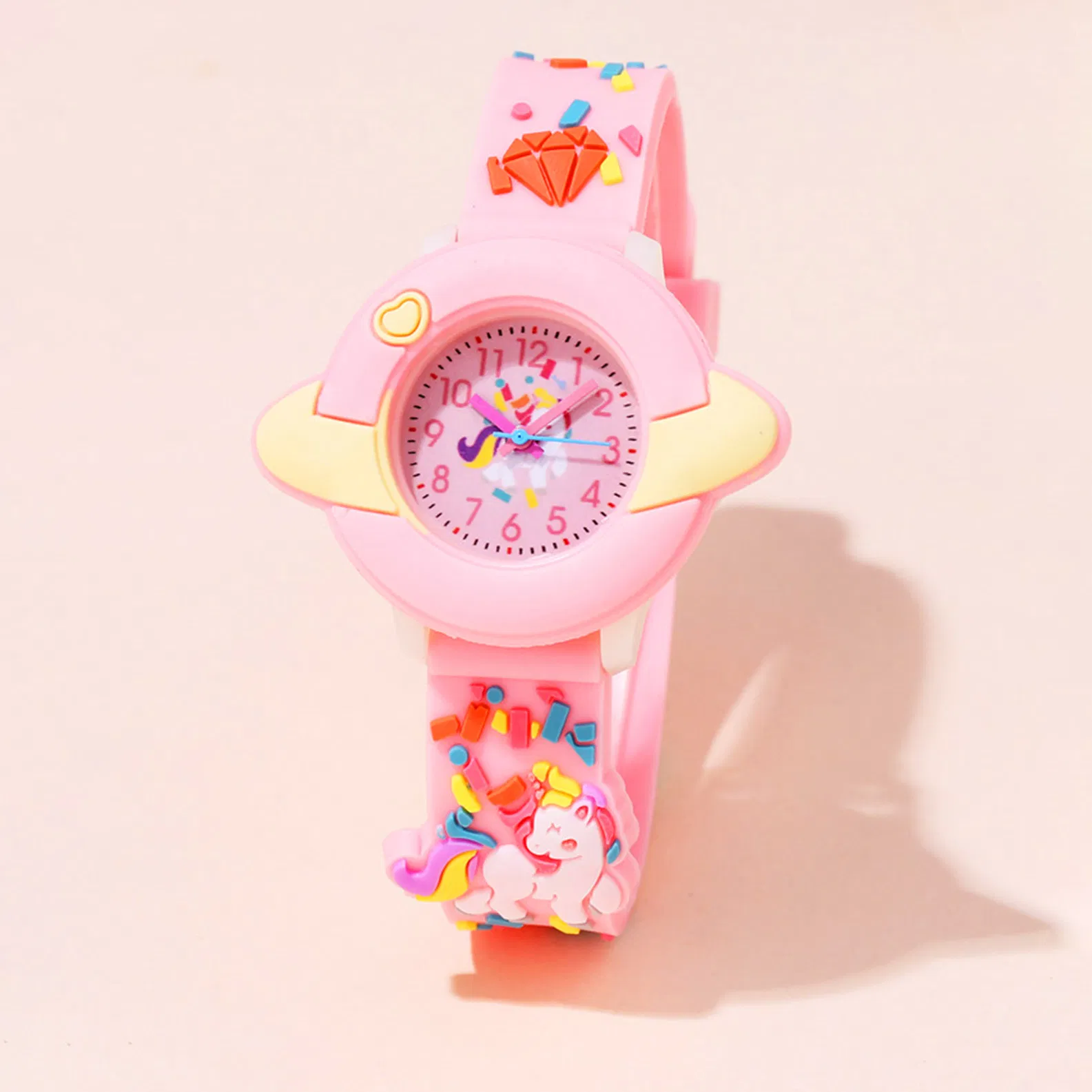Spacecraft Unicorn Watch Pink Purple Two-Piece Set