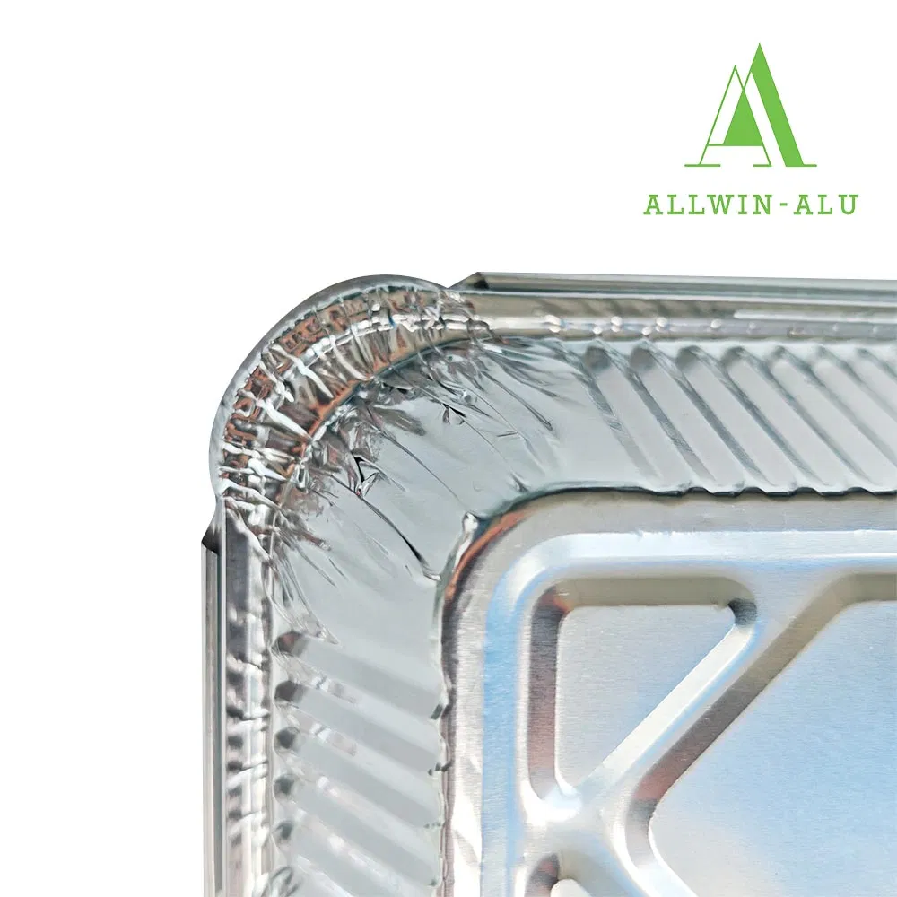 Free Sample Eco-Friendly Food Packaging Box Disposable Aluminum Foil Takeaway Container