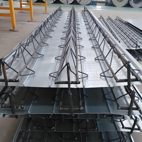 Easy to Assemble Steel Bearing Plate Galvanized Steel Reinforced Truss Floor Deck