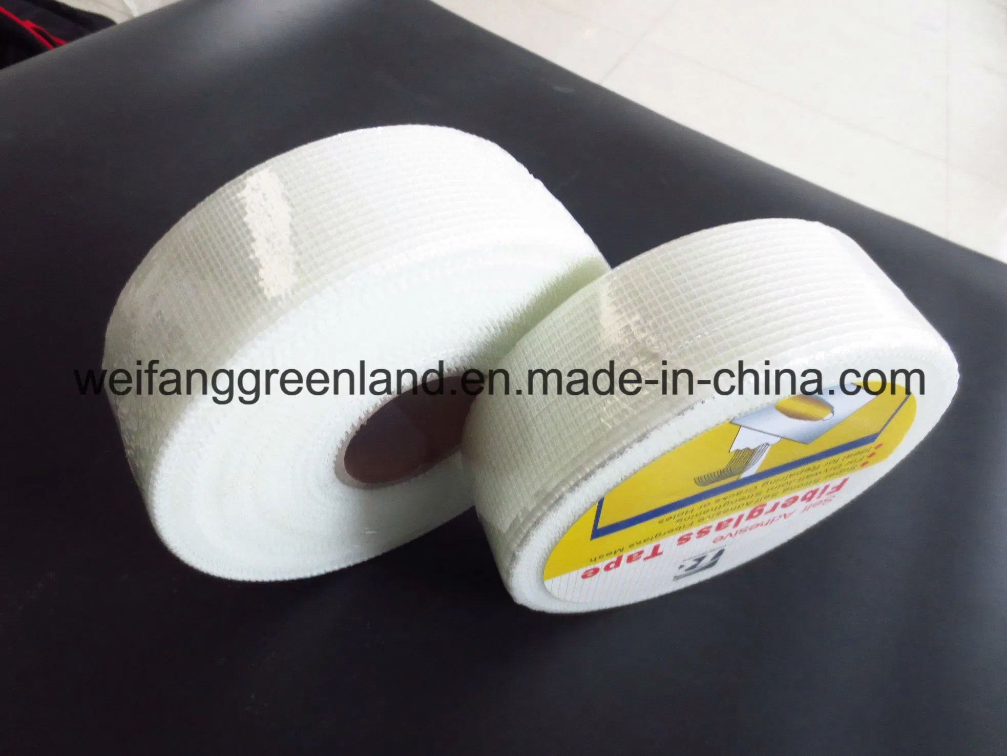 20*10 (1.27mm*2.54mm) Self Adhesive Fiberglass Mesh Tape for Fixing Cracks in Drywall