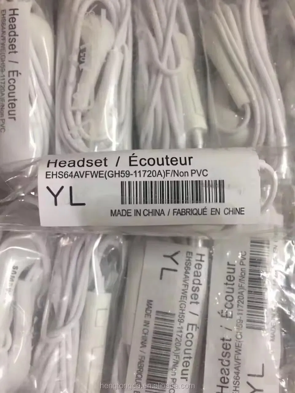 Original Factory in- Ear J5 Yl Wired Earphone with Mic Eo-Eg920 3.5mm Plug-in Headphone for S6 S4 S3