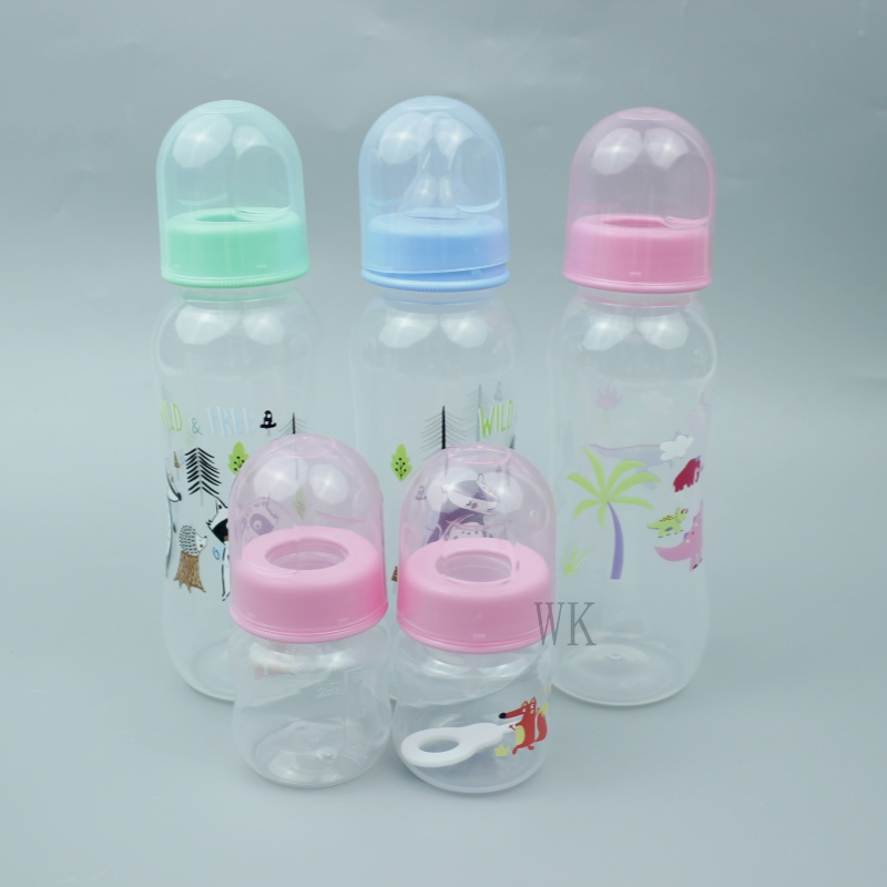 60ml 120ml 250ml Plastic Baby Quick Clean Sterilization Milk Bottle