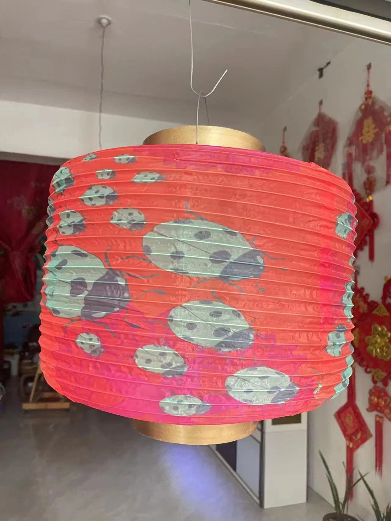 Outdoor Decorative Red Paper Lantern Furniture Bedroom Liveroom Chinese Knot