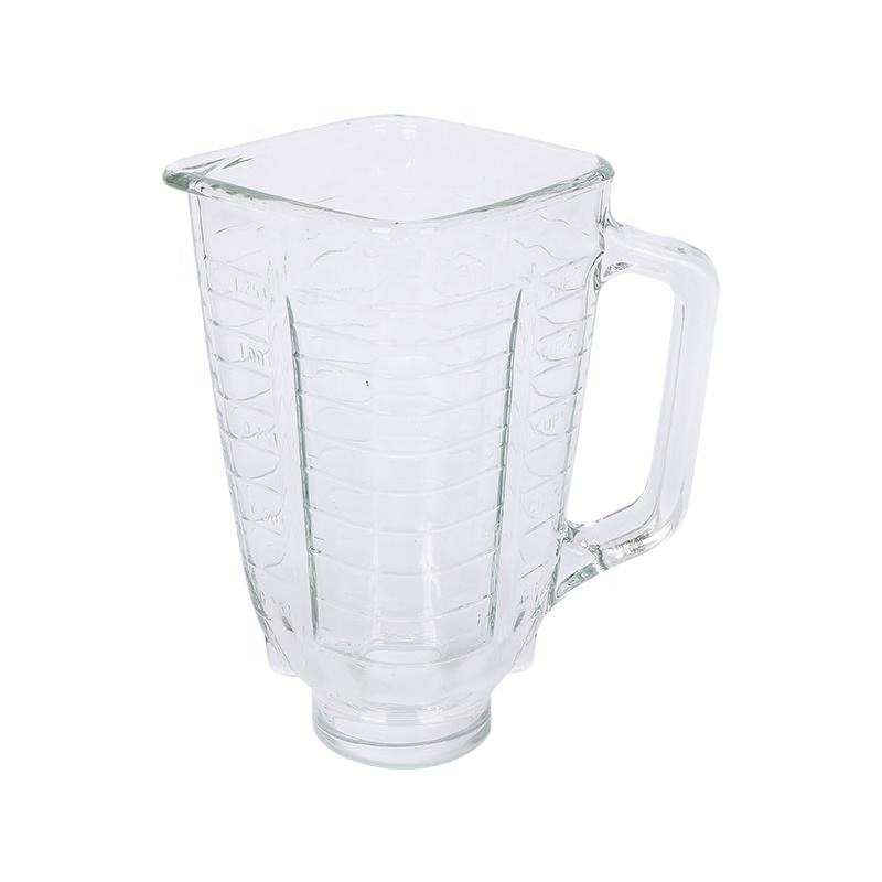 1.25L Square Glass Jar for OS Blender