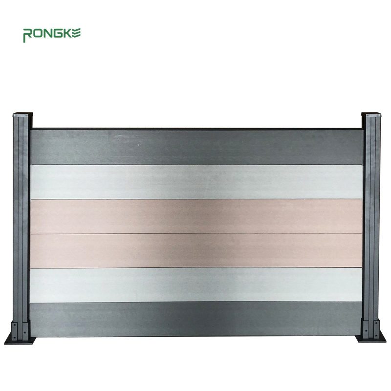 Professional Manufacturer Morden Style Decorative Fence WPC Fence Privacy Panel