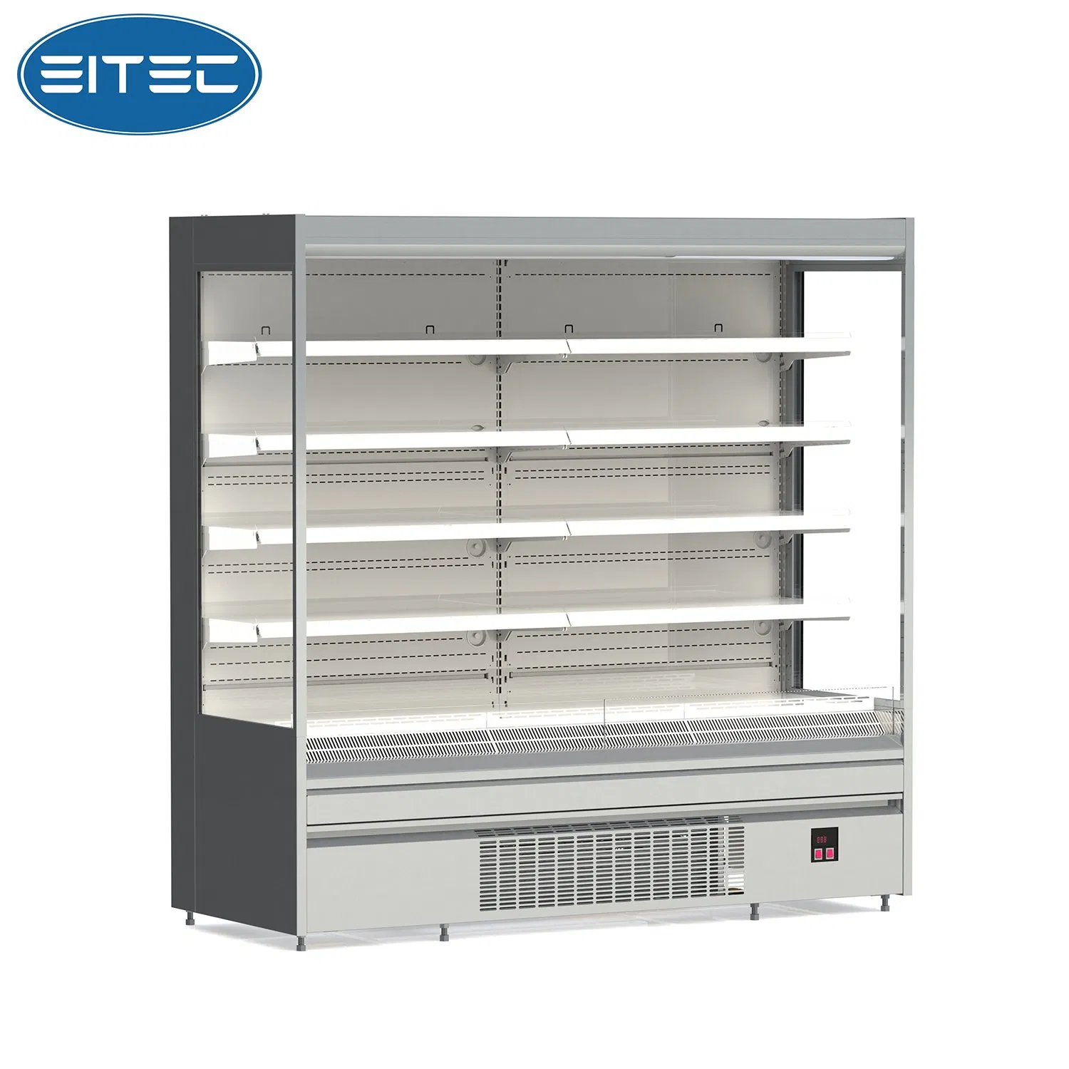 Commercial Supermarket Refrigerator Open Type Multideck Cabinet for Display Beverage Drinks