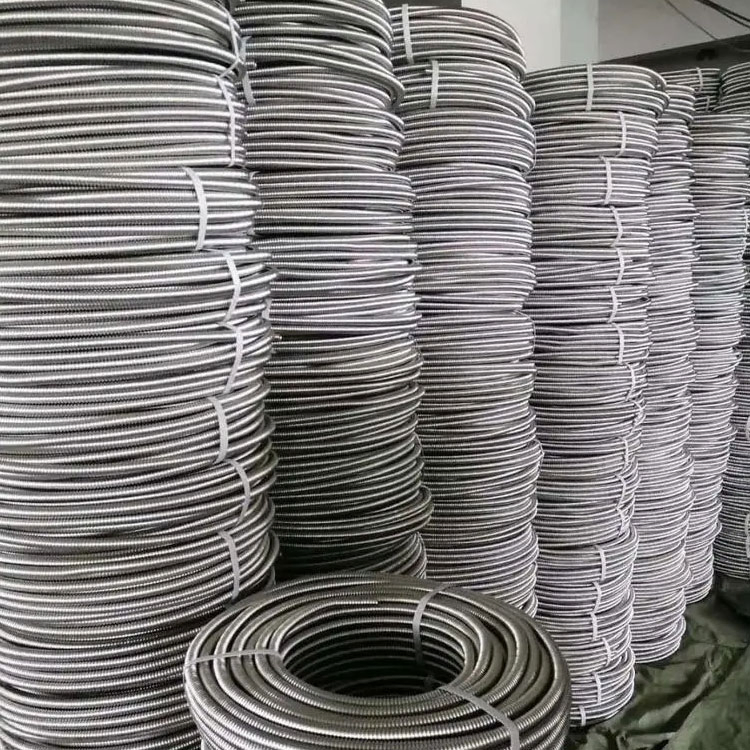360 Degree Rotating Double Lock 15mm Shower Hose Stainless Steel Metal Shower Hose with Rotating Nut