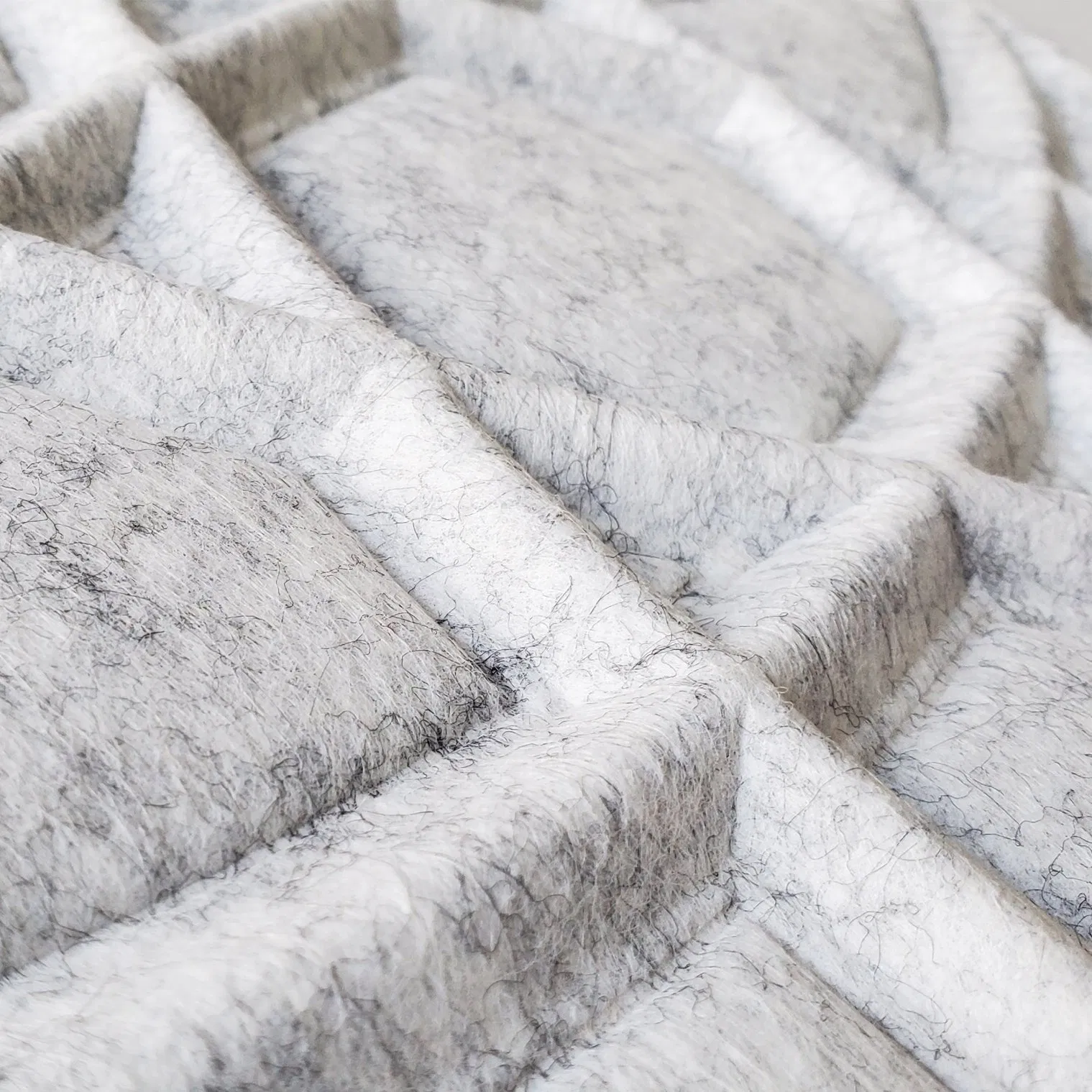 Pet White Soundproof 3D Acoustic Polyester Fiber Foam Panel