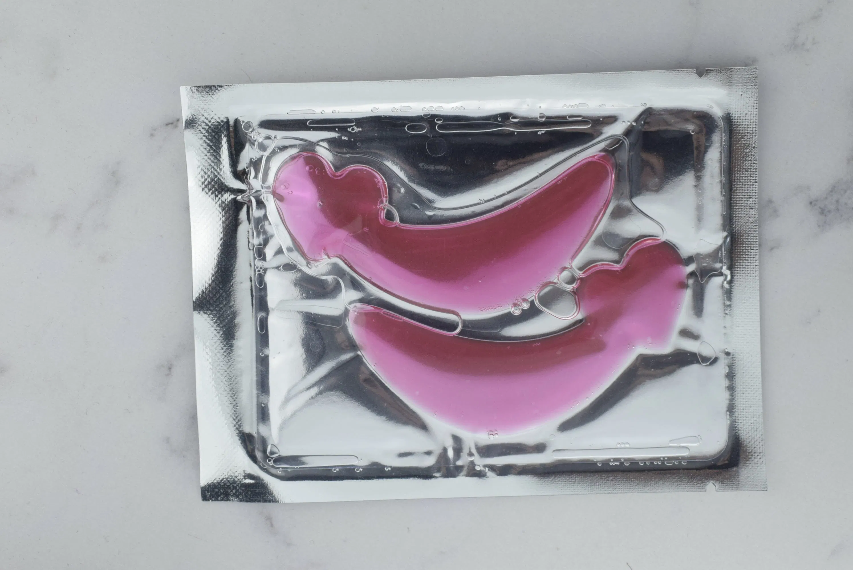 Organic Collagen Crystal Gel Under Eye Shimmering Patches Sheet Eye Pads Mask