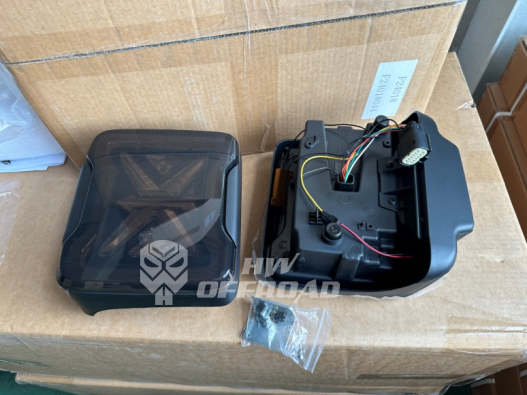 European Style 12V LED Tail Light for Jeep Wrangler JL (2018+) - Smoke Lens