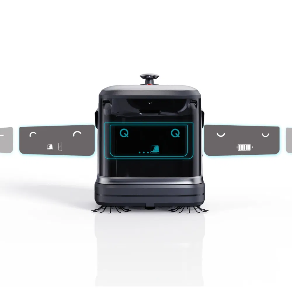 Advanced Robotic Cleaning Machine for Effortless Warehouse Maintenance