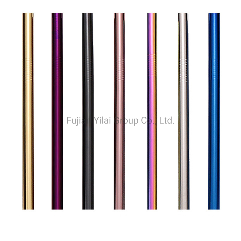 Reusable Stainless Steel Straws with Silicone Case Set of 16 PCS Eco-Friendly Straws Drinking Tumbler