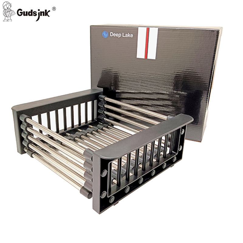 Складная корзина для раковины GUDSINK, нержавеющая сталь