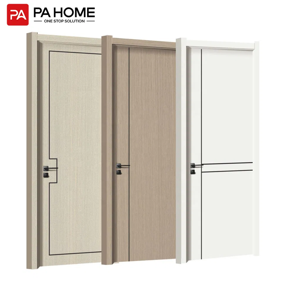 PA Luxury Simple Wood House Door Room Door Design Interior Doors