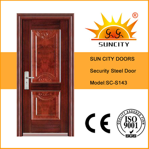 Entrance Double Leaf Stainless Steel Door, Front Door (SC-S157)