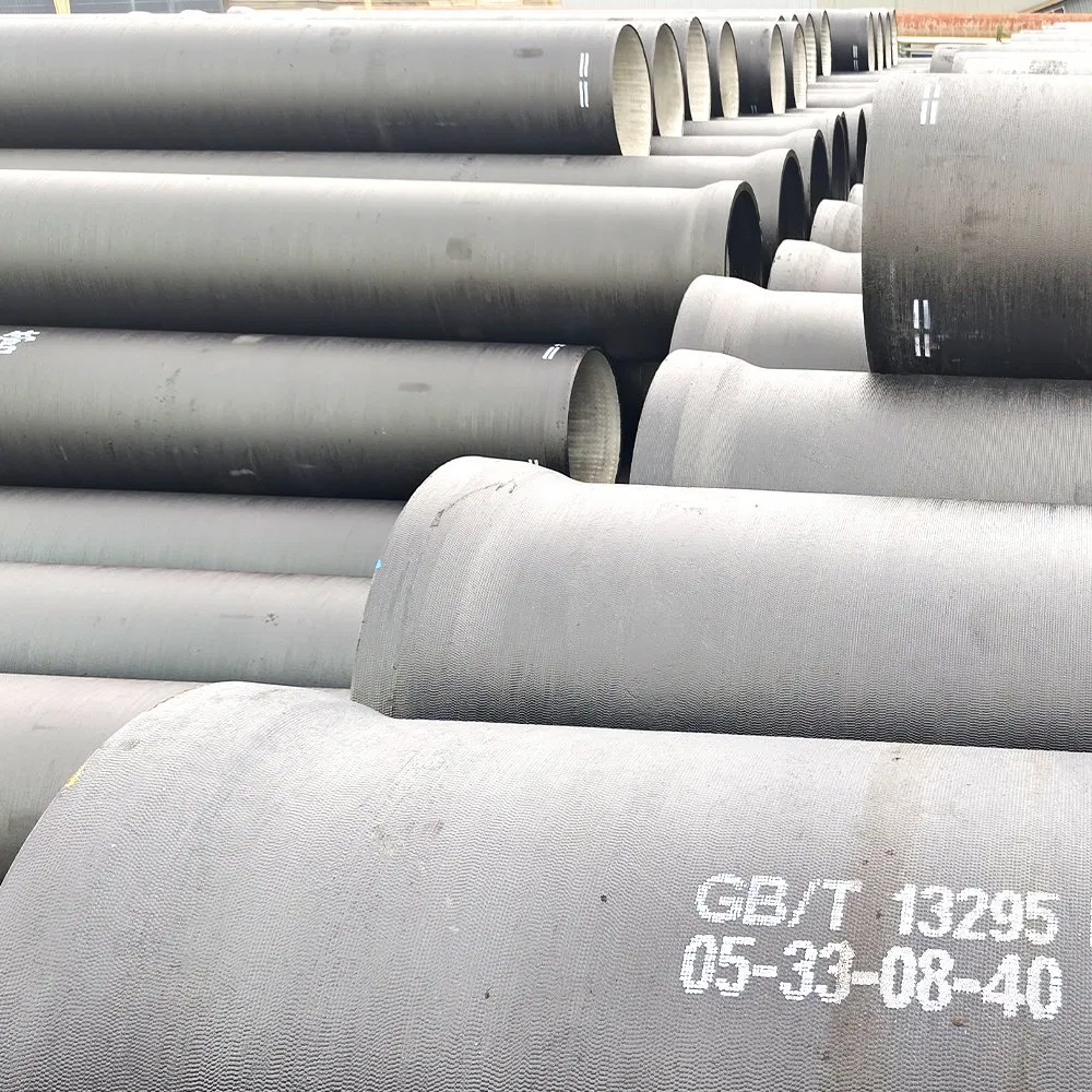 Drink Water Supply Pipelines DN300 DN400 DN1000 Self-Anchored Water Pressure Iron Round Ductile Pipes
