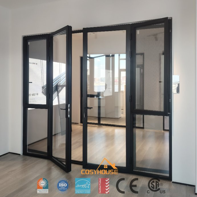 Nfrc As2047 Nzs4211 En Standard Modern Thermal Break Aluminum Alloy Door and Window System with Double Glazing