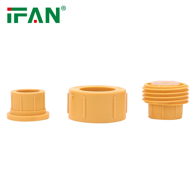 Ifan ISO 15874 Direct Sale 20-63mm Yellow Pn25 Union PPR Fitting