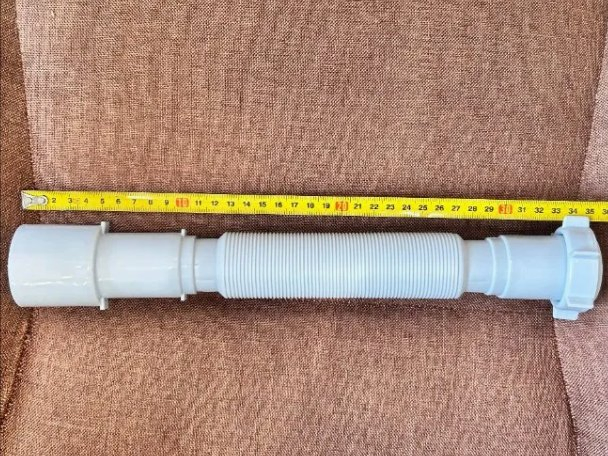 High-Quality Anti-Odor PVC Drain Hose for Basin & Bidet-Flexible & Durable Pipe