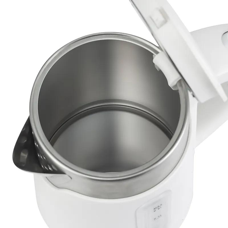 800ml 800W Translucent Water Window Auto Power off Control Temperature Double Wall Stainless Steel Electric Kettle