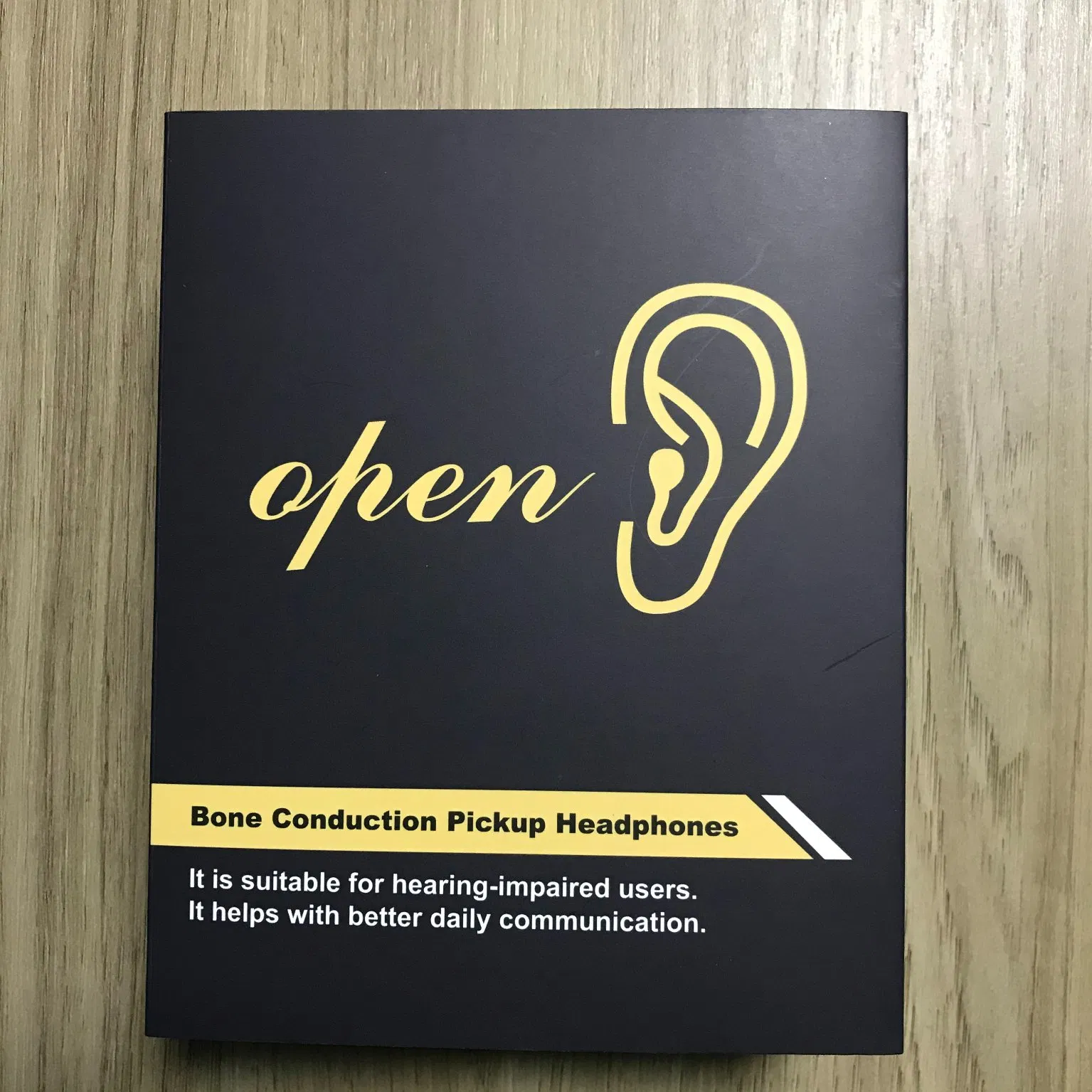 Earsmate Bluetooth Headset Bone Conduction Earphone Assist Hearing Music and Ear Deaf Loss Sound Amplifier