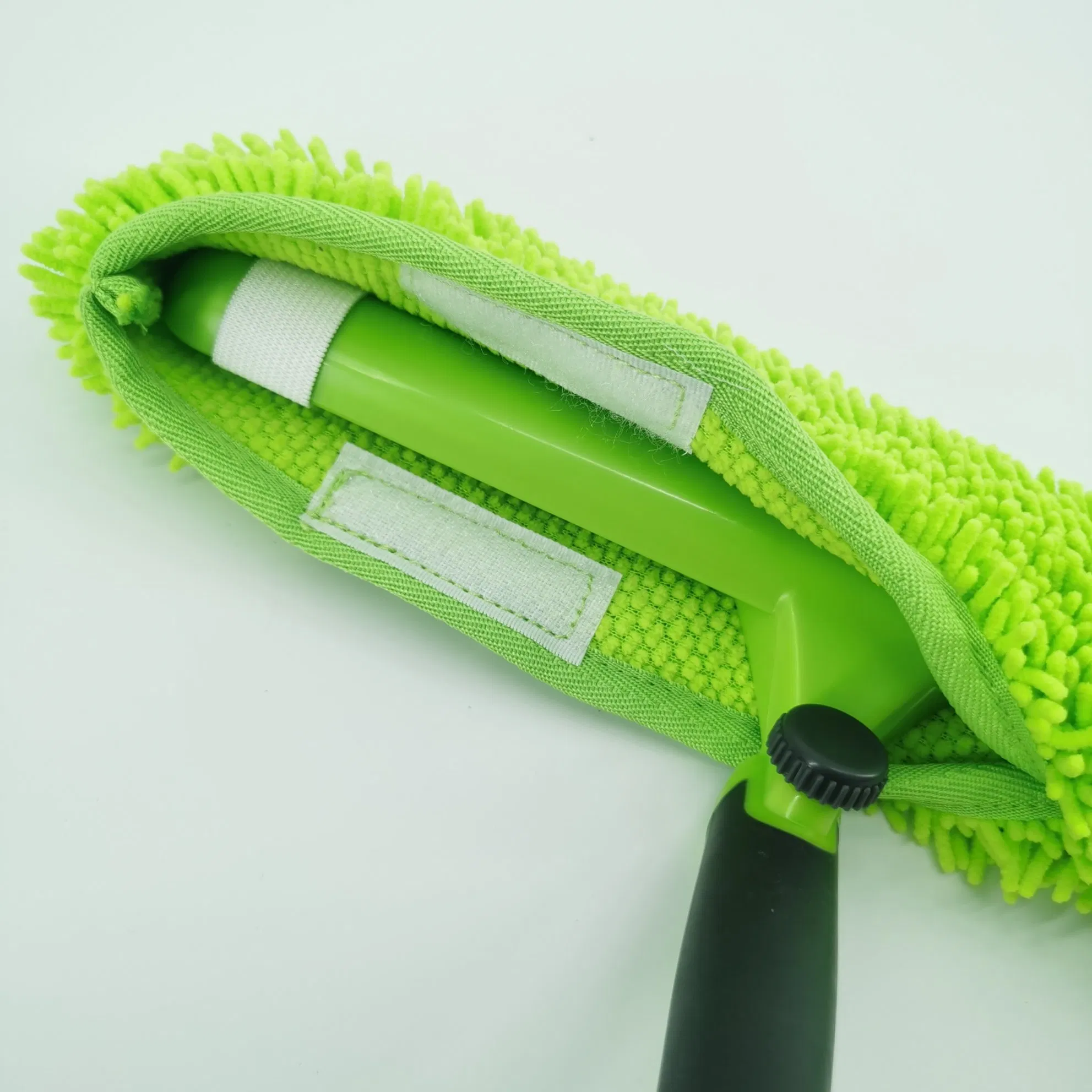 Window Scraper 2 in 1 Car Washing Window Cleaning Tool Microfiber Washing Equipment Scraper Cleaner