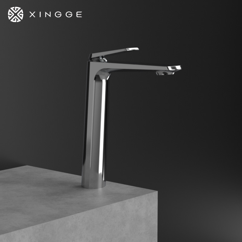 Luxury Brass Bathroom Faucet with Sensor Technology for Water Conservation