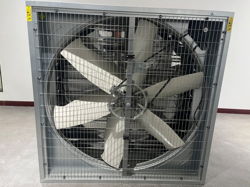 Industrial Fan Factory Direct Supply Steel Blade Hot Air Circulation Ventilation Exhaust Fan Greenhouse Industry-Supplied